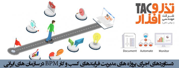 دستاوردهای اجرای پروژه های مدیریت فرایندهای کسب و کار BPM در سازمان های ایرانی