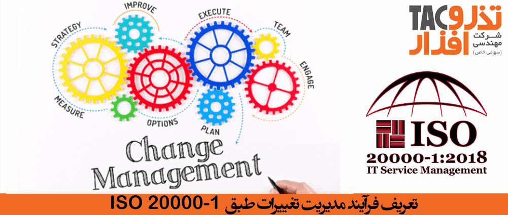 تعریف فرآیند مدیریت تغییرات طبق ISO 20000-1
