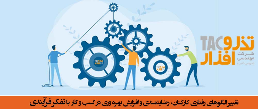 تغییر الگوهای رفتاری کارکنان، رضایتمندی و افزایش بهره وری در کسب و کار  با تفکر فرآیندی                   