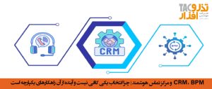 یکپارچه‌سازی CRM،BPM و مرکز تماس هوشمندچرا انتخاب یکی کافی نیست و آینده از آنِ راهکارهای یکپارچه است