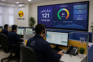 تذروافزار نرم افزار مرکز تماس 121 برق