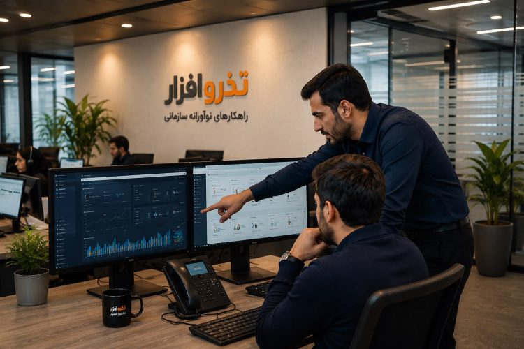 نرم افزارهای سازمانی مدیریت فرابندهای هوشمند کاری تذروافزار